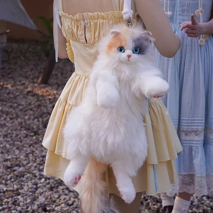 Floral Cat Backpack Handmade - Luxury Petz