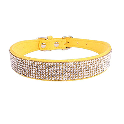 Glittering Crystal Dog Collar - Luxury Petz