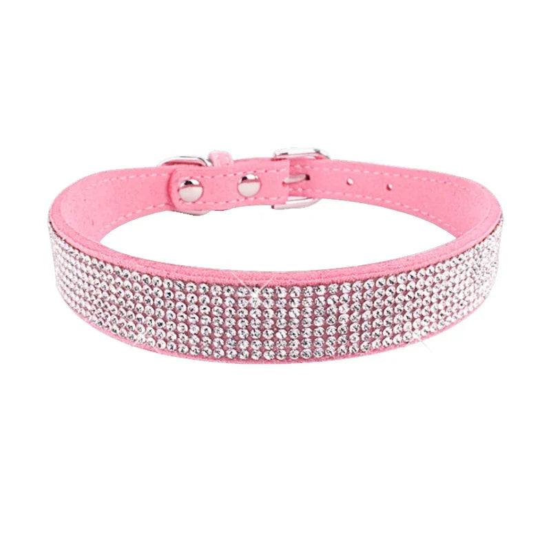 Glittering Crystal Dog Collar - Luxury Petz