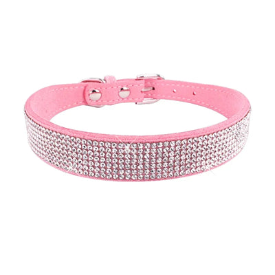 Glittering Crystal Dog Collar - Luxury Petz