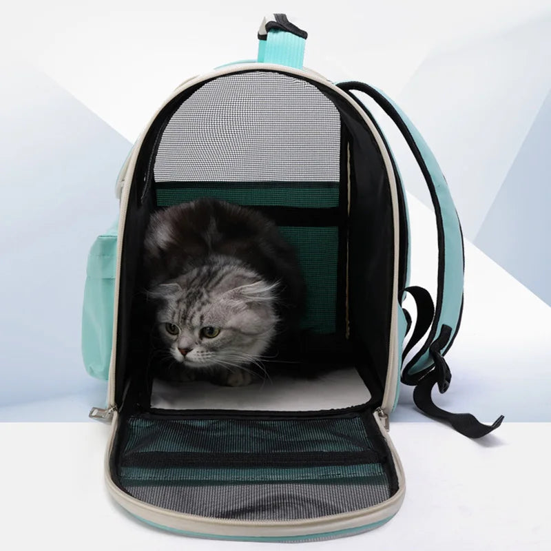 Windproof Cat Travel Backpack - Luxury Petz