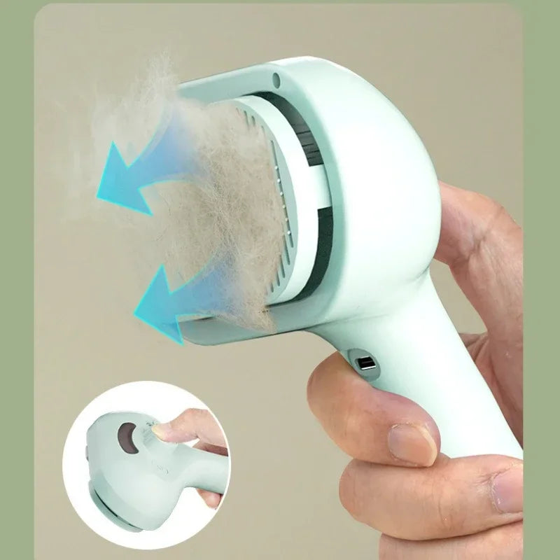 Steam Grooming Pet Brush 🧼