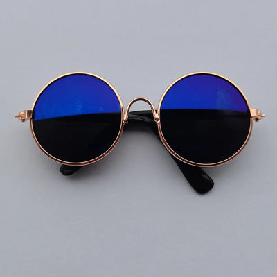 Vintage Round Cat Sunglass - Luxury Petz