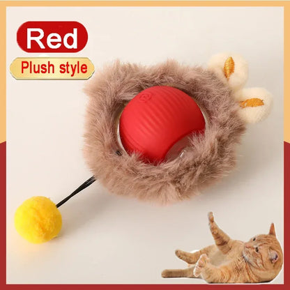 Interactive Cat Tail Ball