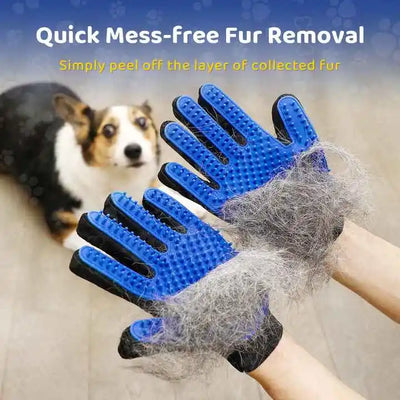 Gentle Rubber Pet Brush - Luxury Petz