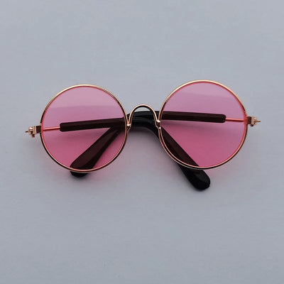 Vintage Round Cat Sunglass - Luxury Petz