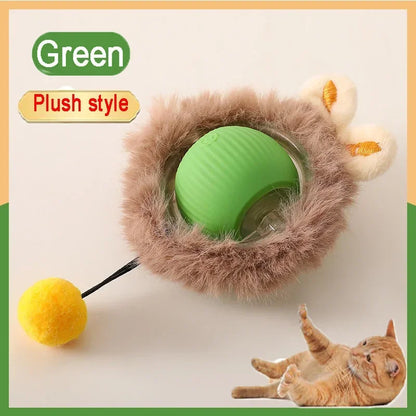 Interactive Cat Tail Ball
