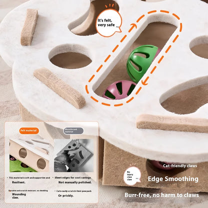 Interactive Cat Puzzle Box