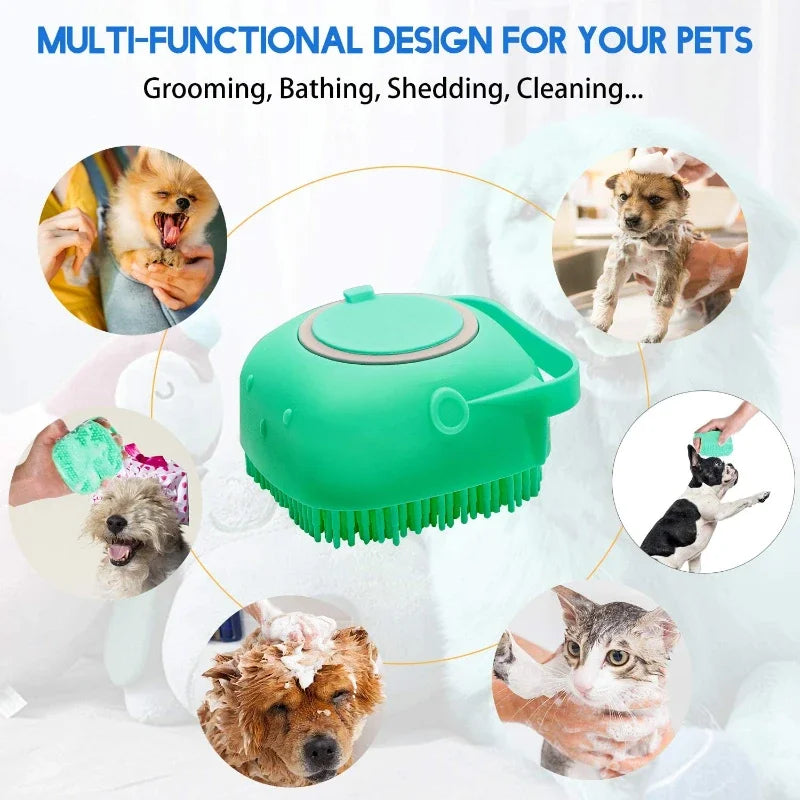 Gentle Pet Grooming Brush - Luxury Petz