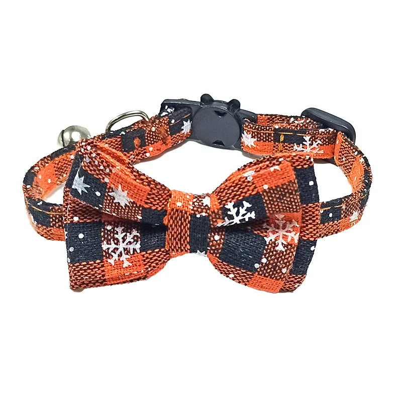 Plaid Cat Collar Bow - Luxury Petz