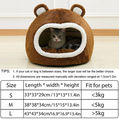Cozy Plush Cat Haven - Luxury Petz