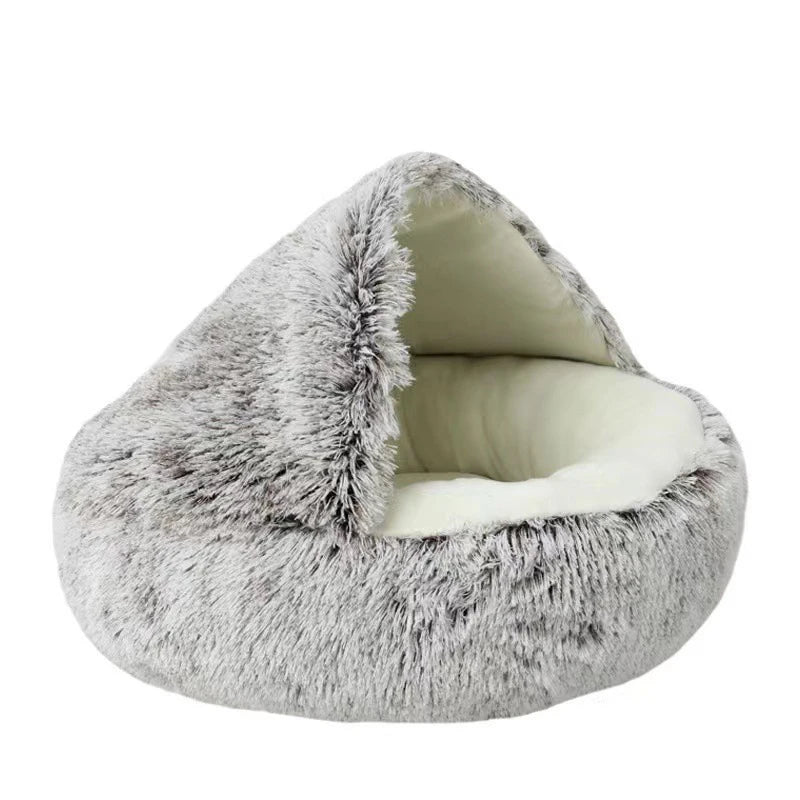 Fluffy Cat Dream Bed - Luxury Petz