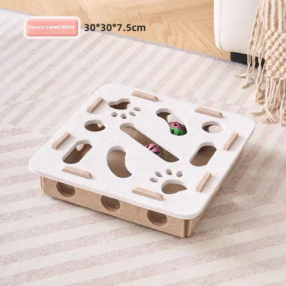 Interactive Cat Puzzle Box