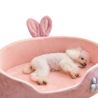 Detachable Pet Bed Pet Bed Detachable Washable Dog Sleeping Bed Soft Comfortable Warm Cat Bed for Four Seasons Soft Pet Bed