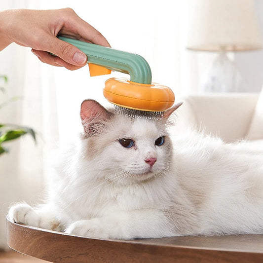 Self-Cleaning Cat Hair Brush - Luxury Petz